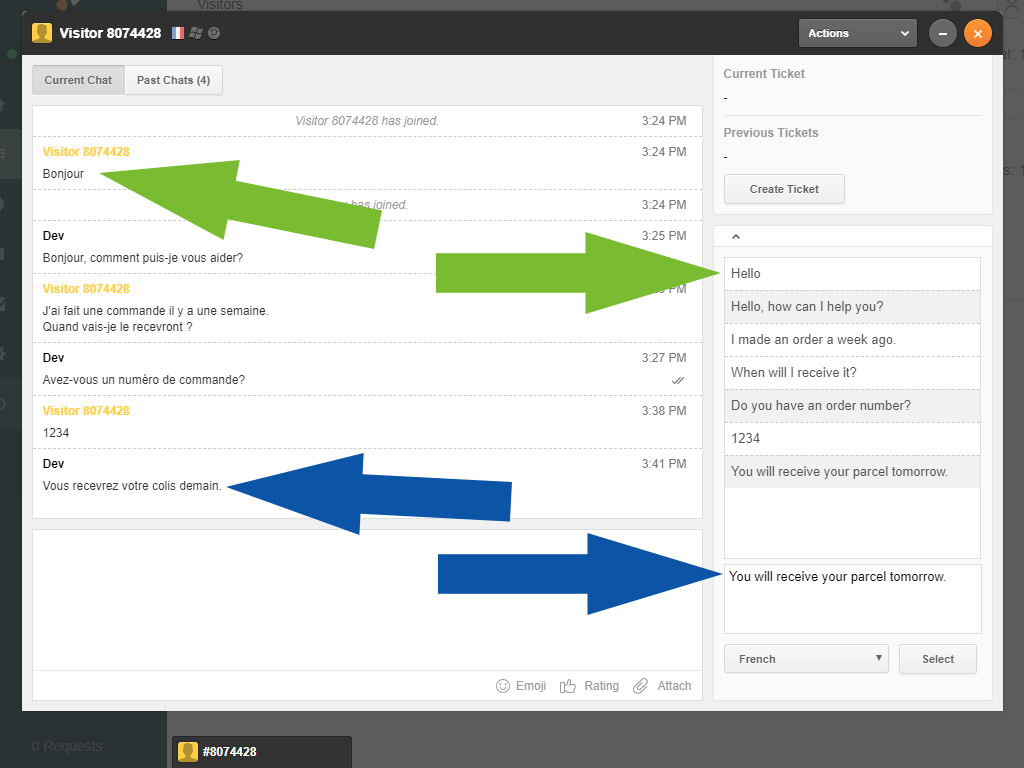 Use DeepL Translate for Zendesk Chat Automate My Store