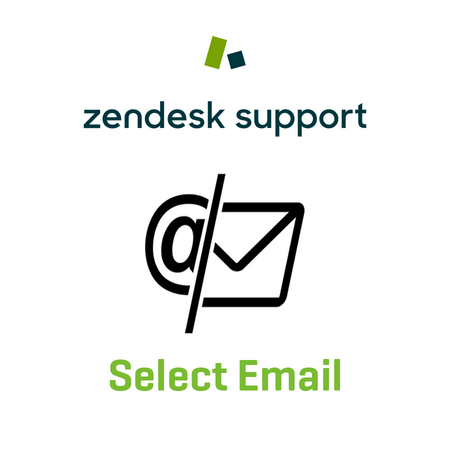 Zendesk Select Email Address